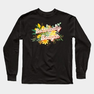 Botanically Bougie Yellow Long Sleeve T-Shirt